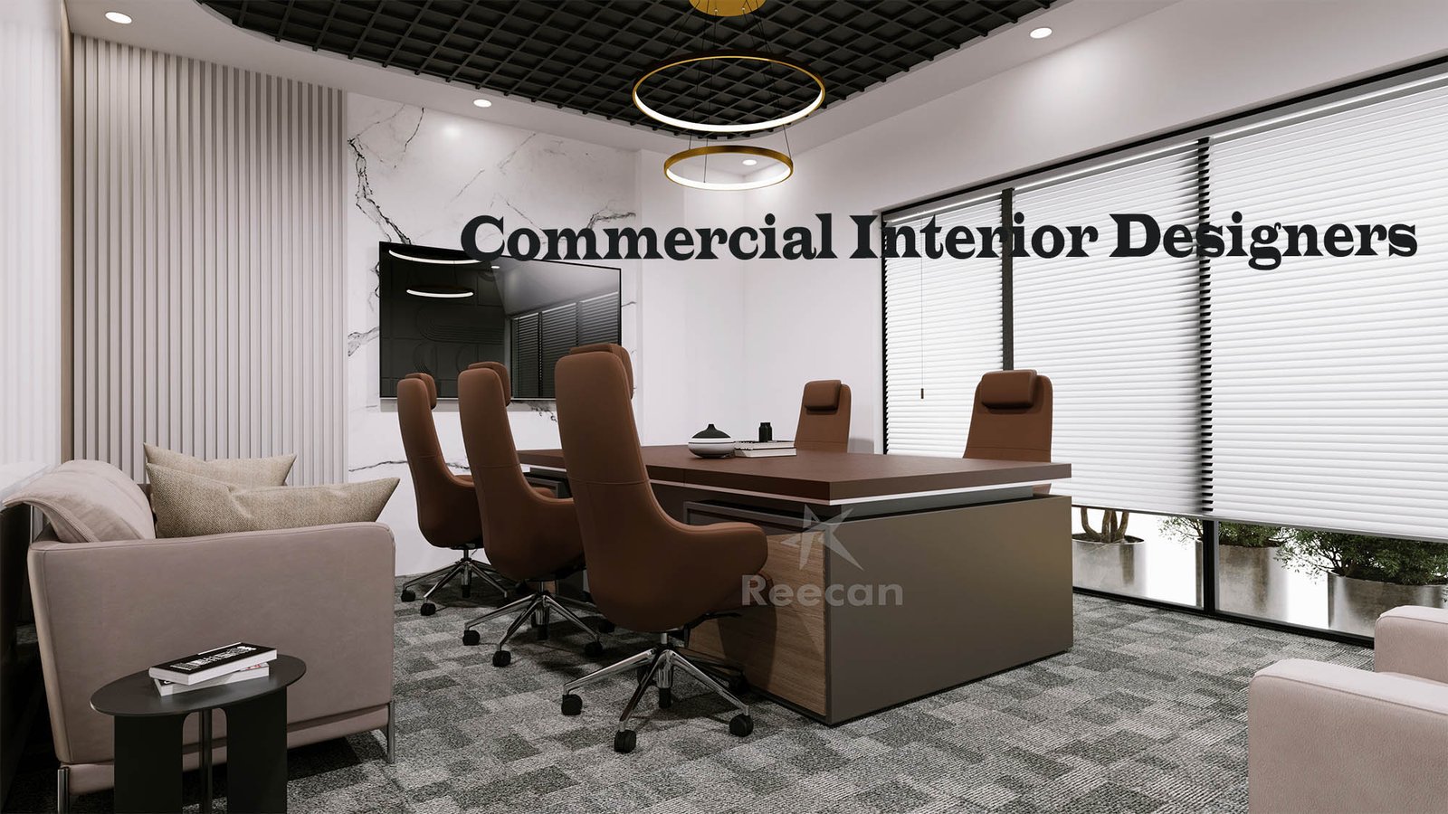 Commercial Interior Designers Gurgaon Logo