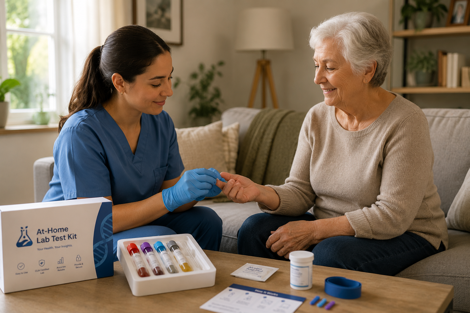 Home Blood Test Services in Dubai - Luxury Wellness Healthcare